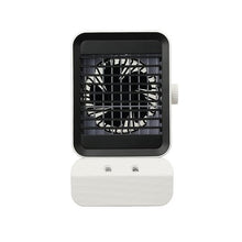 Load image into Gallery viewer, Desktop Water-Cooled Air Conditioner Fan, Small Household Desktop Air Cooler, USB Ambient Light Smart Fan
