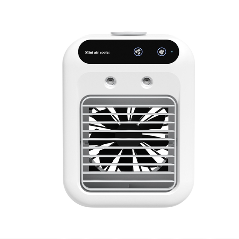 USB Spray Cooling Fan, Mini Portable Vertical Humidifier, Desktop Cooling Air Conditioner Fan